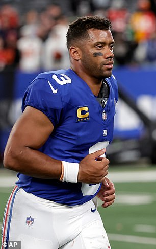 New York Giants napadač Russell Wilson