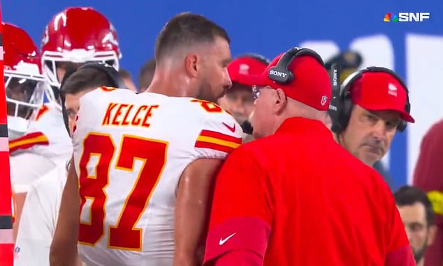 Reid i Kelce sukobili su se na marginama prije manje od dva tjedna u trenutku koji je postao viralni