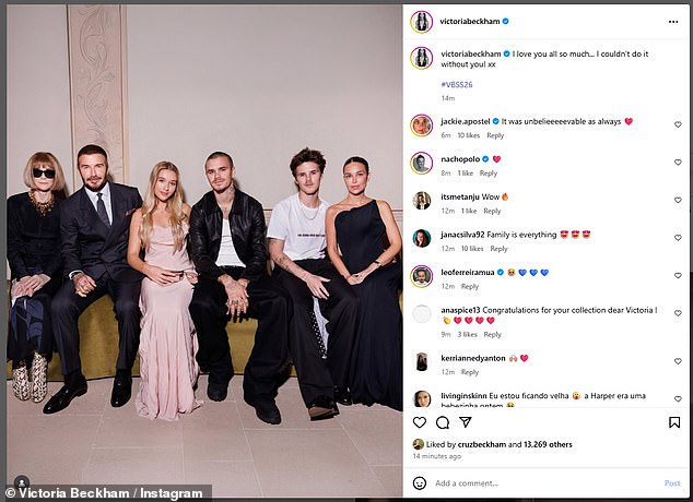 Victoria je otišla na Instagram kako bi podijelila United Family Snap