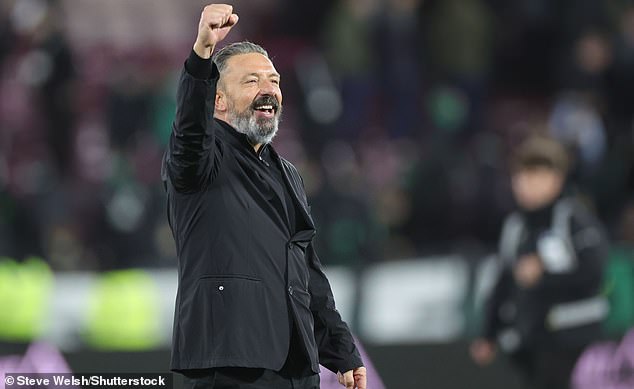 Menadžer srca Derek McInnes želi odigrati bilo koji razgovor o naslovu, ali možda će se za to boriti