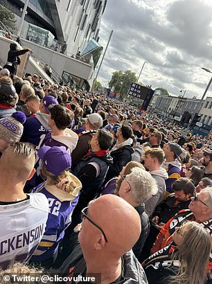 No, iskustvo obožavatelja o Clevelandu Browns vs Minnesota Vikings bio je zagušen tehnološkim greškama
