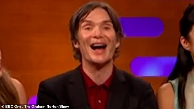Unatoč tome što je njegov segment dugačak samo nekoliko minuta, smiješni čovjek imao je većinu ploče s A-listom u šavovima nakon što je ispustio eksplicitan (na slici Cillian Murphy)
