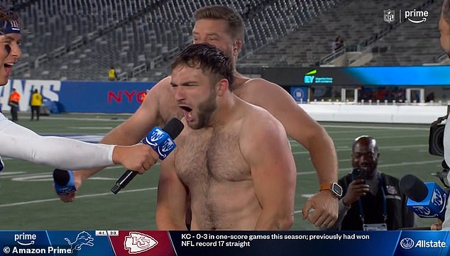 Skattebo je bio oduševljen nakon svoje tri touchdown noć protiv prvaka Super Bowla