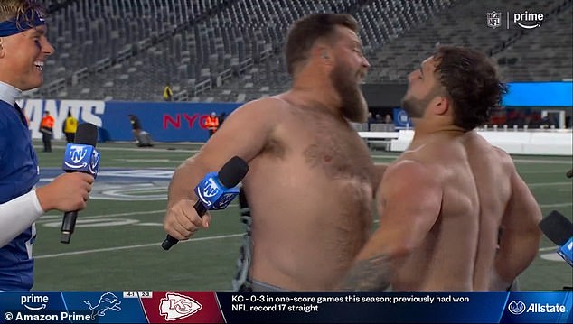 Pridružio mu se bivši četvrtari Ryan Fitzpatrick, a par je na Amazonu naletio na gole škrinje