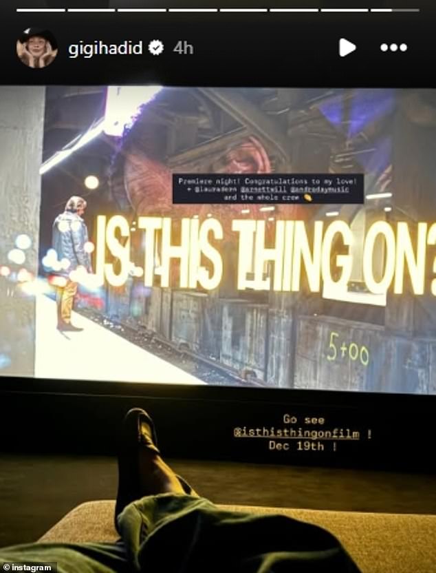 Podijelila je fotografiju sebe kako se odmara na udobnom kauču dok je promovirala glumački nadolazeći film Je li to stvar?