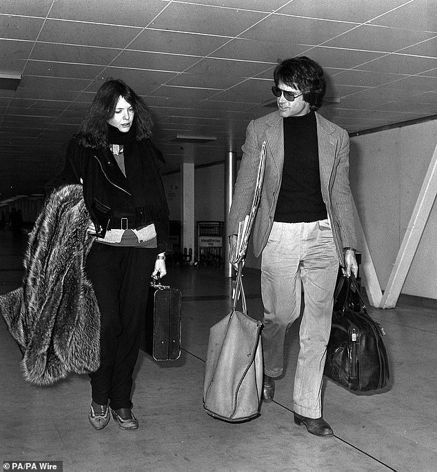 Diane sa svojim bivšim Warrenom Beattyjem 1979