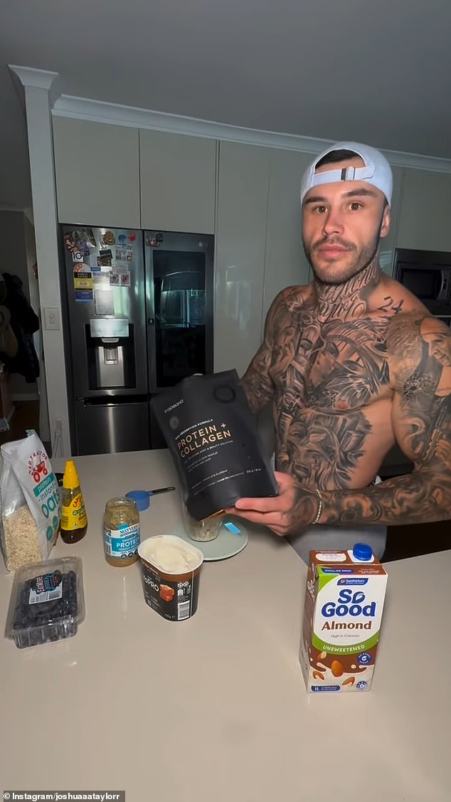 Bivši kurva za Akvinski Colts Club u Sydneyu sada je dodatak proteinima na društvenim mrežama (na slici)