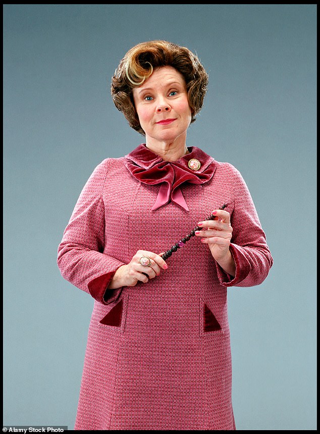 Glumica, 40, izrazit će ulogu Dolores Umbridge (na slici) u Harryju Potteru: Audio Editions u potpunom cast - suradnja između Audible i Pottermore Publishing