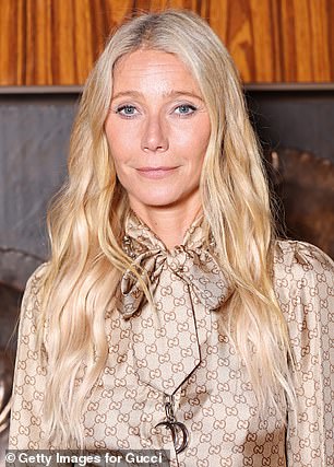 Gwyneth Paltrow sudjeluje na proljetnom ljeto 2026 Gucci tijekom milanskog tjedna mode na Palazzo Mezzanotte 23. rujna