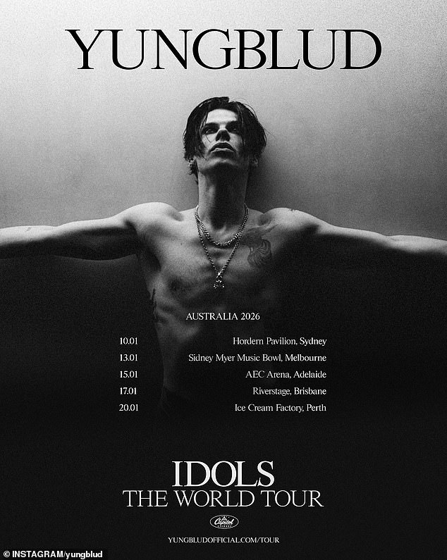 Izlazeći na Instagram u utorak, Yungblud je otkrio da je prošlo dosta vremena otkako je srušio svoju glazbu za vršenje ljestvice