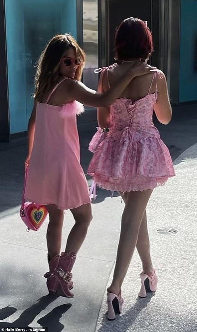 Berry se vidi sa svojom kćeri u slatkom postu