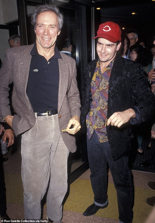 Glumac također priznaje da je Clint Eastwood bila snažna poruka koja ga je nagovorila da uđe u rehabilitaciju stana i riješi svoje probleme s drogom i alkoholom (na slici 1990.)