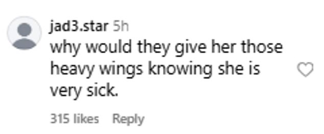 Korisnici društvenih medija preplavili su komentare porukama zabrinutosti, spominjući Hadidinu nedavnu hospitalizaciju zbog lajmske bolesti