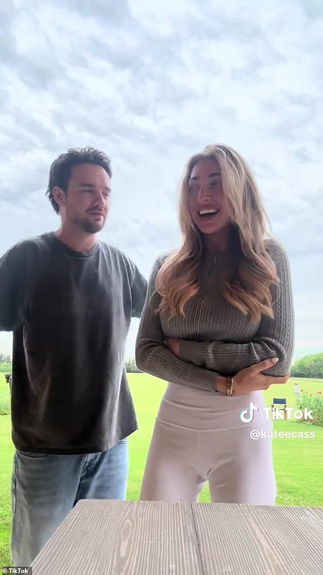 Kate, 26, napisala je uz dosad neviđenu snimku: 'Ovaj video je snimljen tijekom prošlog sata i zadnjeg dana koji smo Liam i ja dijelili u ovom životu'