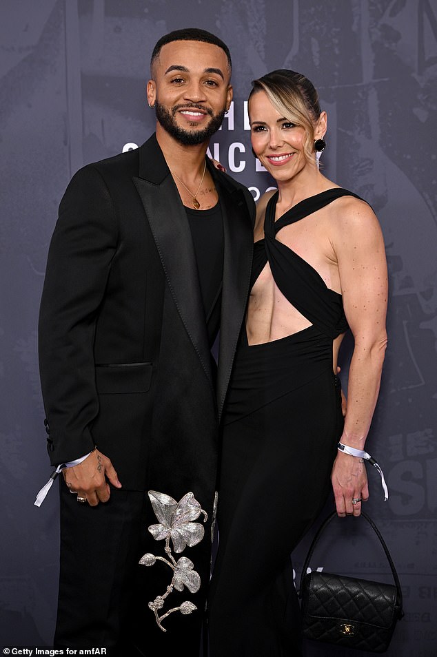 I Aston Merrygold i Sarah Merrygold pojavili su se dobro raspoloženi na svečanosti