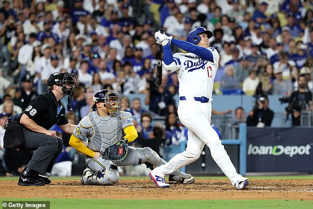 Ohtani je razbio tri izvanredna home run-a protiv zapanjenih Milwaukee Brewersa