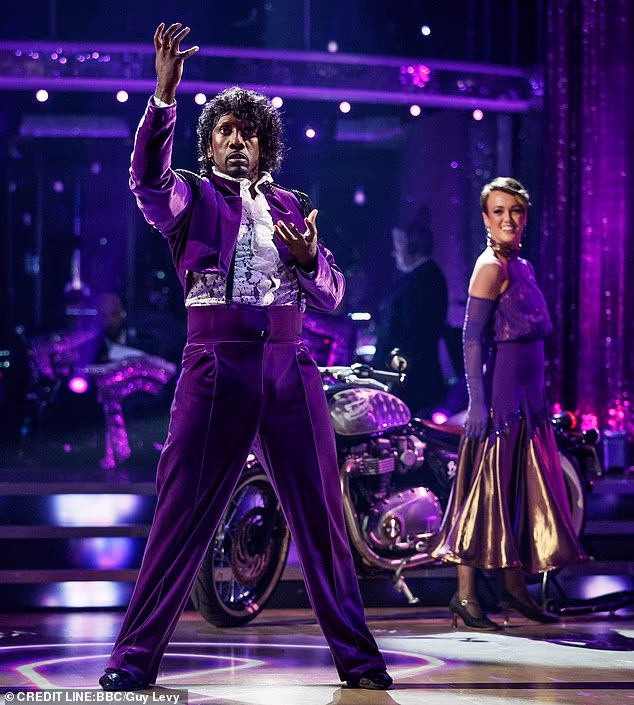 Hasselbaink je rekao sucima da je 'zapravo vrlo sretan što ponovno pleše jer sam želio biti bolji od svog prethodnog'