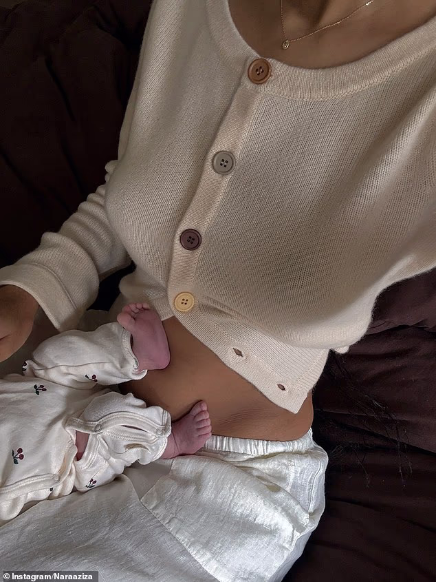 Sada je Nara na Instagramu podijelila neke fotografije s bebom Fawnie dok je hvalila svoje tijelo što je na svijet donijelo njezinu kćer