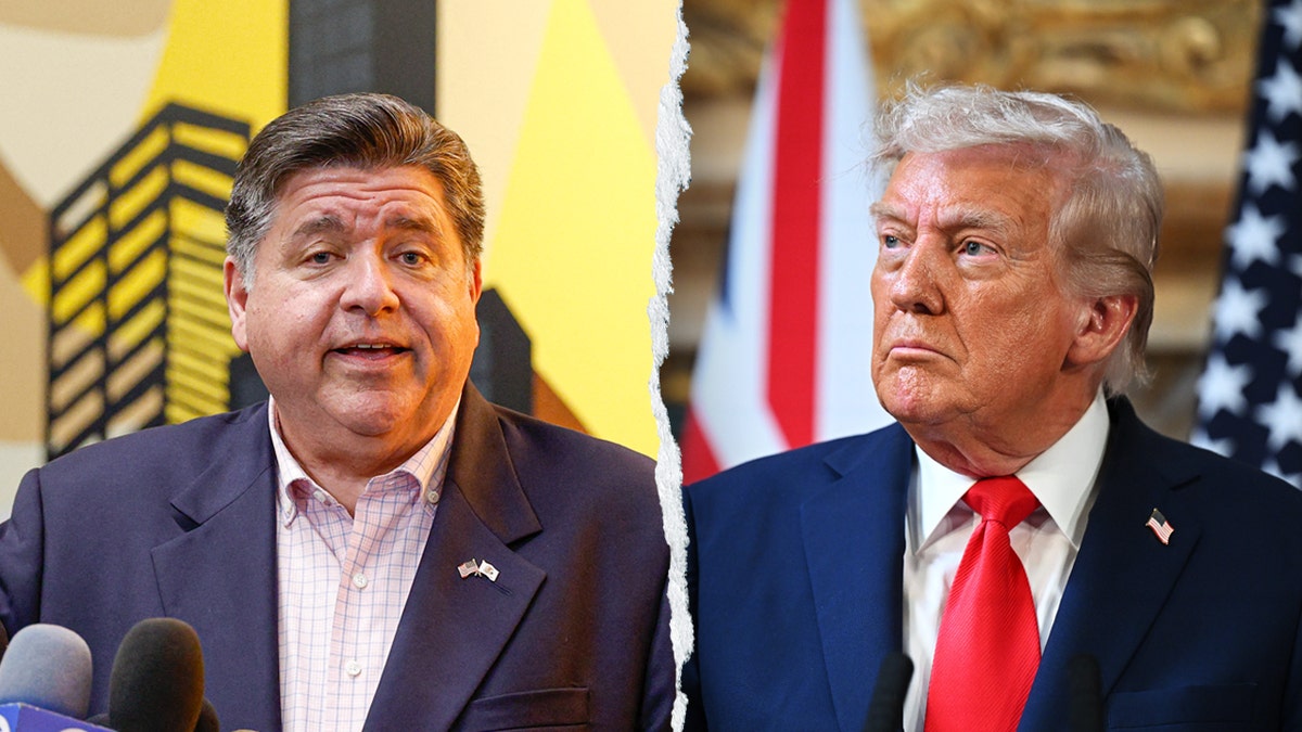Vladin JB Pritzker pored predsjednika Donalda Trumpa