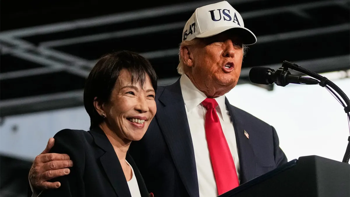 trump i japan pm sanae takaichi