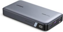 Ugreen Nexode 140W 25000Mah prijenosni punjenje prijenosnog punjača za prijenosno računalo: S 3 priključka USB C napajanja baterija baterija kompatibilan s Dell, HP, ASUS, iPad, iPad, iPhone Air/17/16, Galaxy S25, AirPods