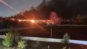 Ruski hipermarket uništen u ukrajinskom napadu bespilotnih letjelica (video)