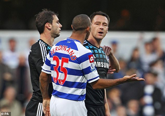 Ferdinand je optužio Terryja da ga je vrijeđao na rasnoj osnovi nakon utakmice na Loftus Roadu u listopadu 2011.