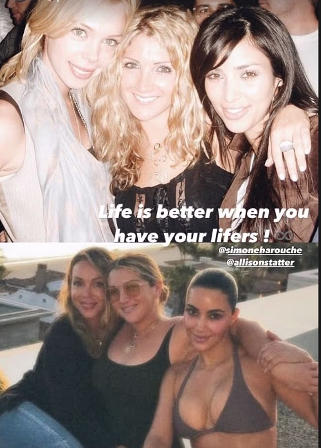 U siječnju je Kim viđena s Haroucheom i Slatterom u Meksiku