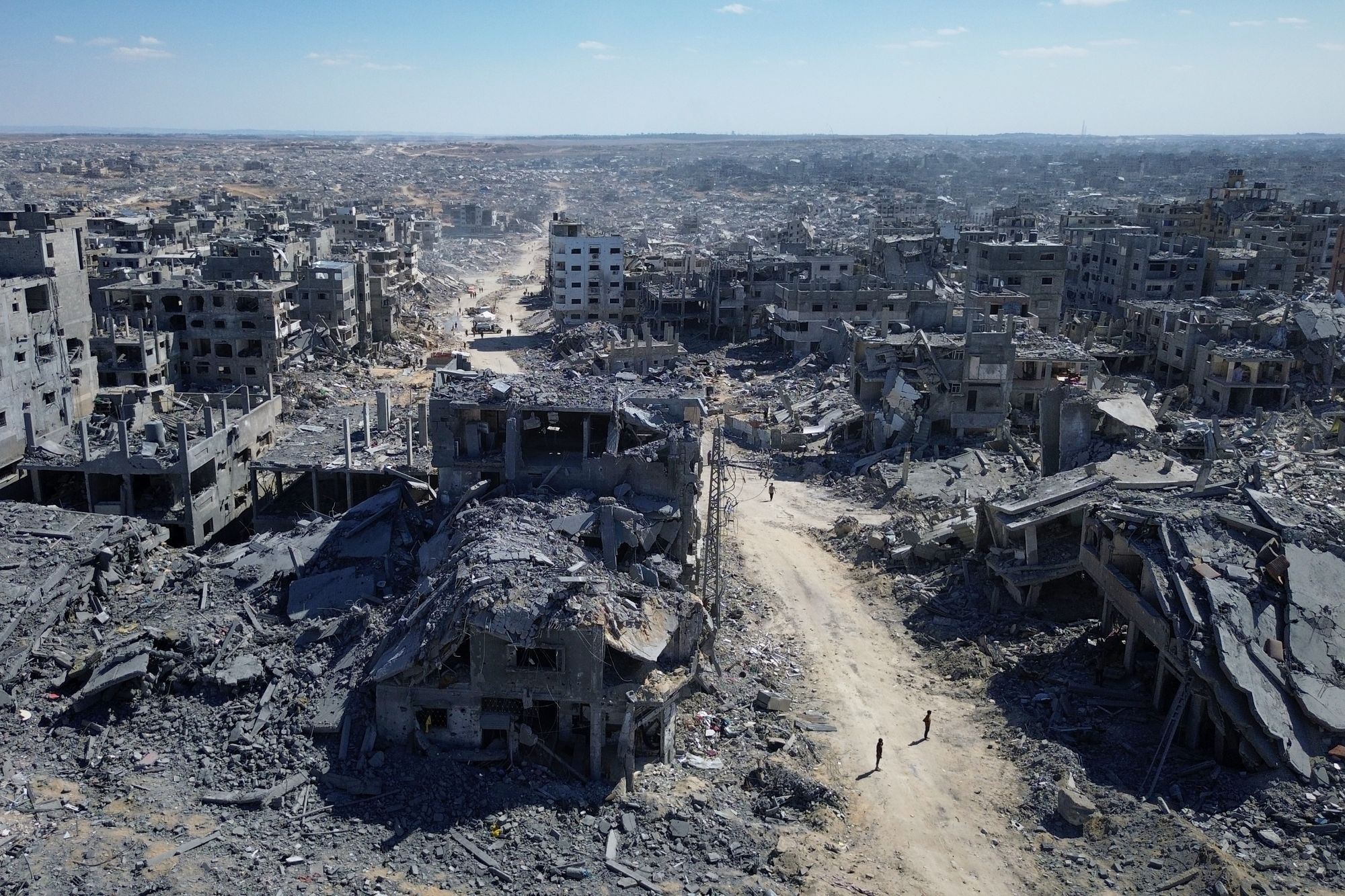 Grad Gaza je razoren izraelskim ratom protiv Hamasa