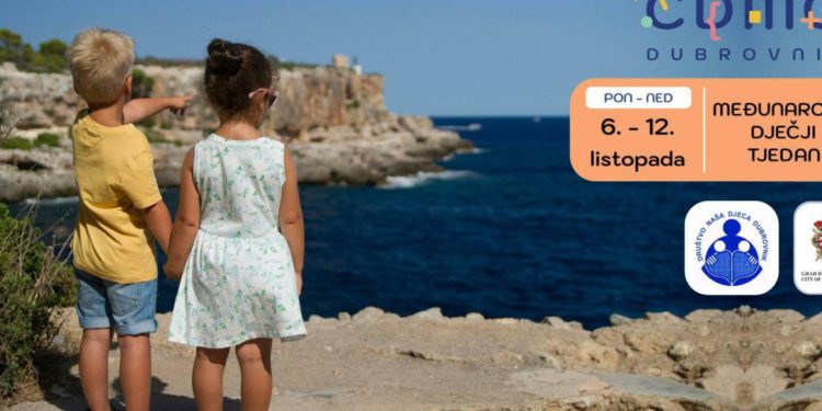 Centar za djecu, mlade i obitelj Dubrovnik najavljuje nastavak kreativnih programa povodom Međunarodnog dječjeg tjedna