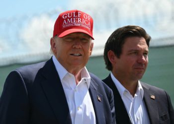 Četiri navijača nogometa Floride suočene su s optužbama za kazneno djelo za trčanje na terenu – prema zakonu namijenjenom zaustavljanju prosvjeda na Trumpovim skupovima