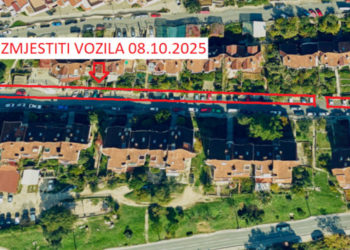 Čistoća uređuje zelene površine u Vinogradarskoj, stanovnici moraju izmjestiti vozila