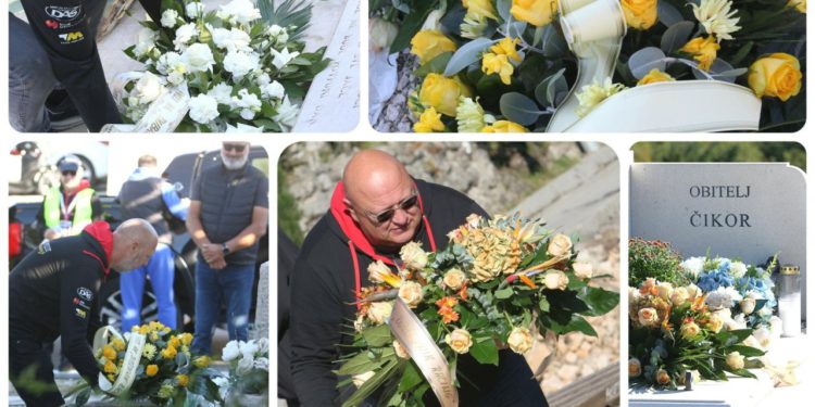 Cvijeće za prijatelje. I danas, koliko god da je godina prošlo, opet je zastala riječ u grlu, opet su bile oči pune suza…