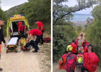 Dogodila se nesreća na Kozjaku, muškarac se pokliznuo na planinarskog stazi i ozlijedio. Intervenirao je HGSS