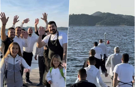 Ekipa restorana Dubrovnik na Lopudu veselo i nevjerojatno zatvorila sezonu (FOTO)