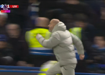 Estevao označava 95 ‘i on se tako raduje. Chelsea-liverpool istaknute