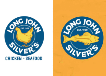 FISH BAST-FOOD ZAJEDNIK DUGI JOHN SILVER postaje najnovija marka s podebljanim izborom logotipa: sada je sve o piletini