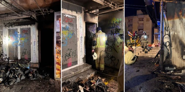 FOTO Drama u središtu Splita: Vatra progutala pršutoreznicu i skladište butika na Pazaru