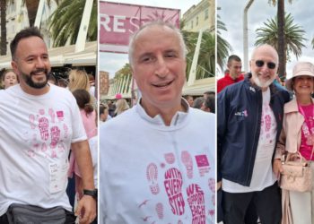 FOTO Počela je kiša na Rivi, ali trkači ne odlaze kući