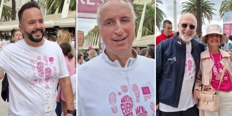 FOTO Počela je kiša na Rivi, ali trkači ne odlaze kući