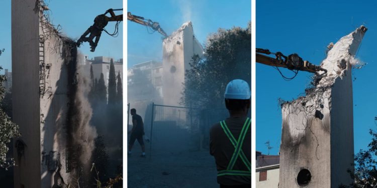 FOTO Ruši se toplana na Blatinama, pogledajte prizore