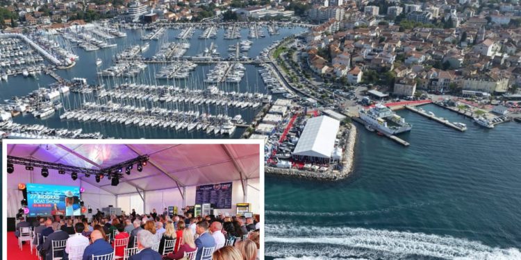 FOTO U Marini Kornati Ilirije d.d. Biograd na Moru otvoren 27. nautički sajam Biograd Boat Show