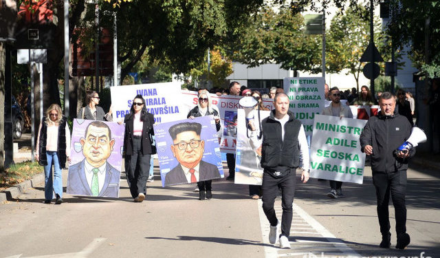FOTO/VIDEO Stotine zdravstvenih djelatnika HNŽ traži ostavku ministra Bevande i novi kolektivni ugovor