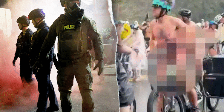 Federi se vraćaju na ‘neugledni’ nudistički prosvjed ispred plavog grada ledenog objekta