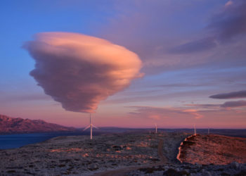 Fotografija s otoka Paga u kalendaru Svjetske meteorološke organizacije 2026.
