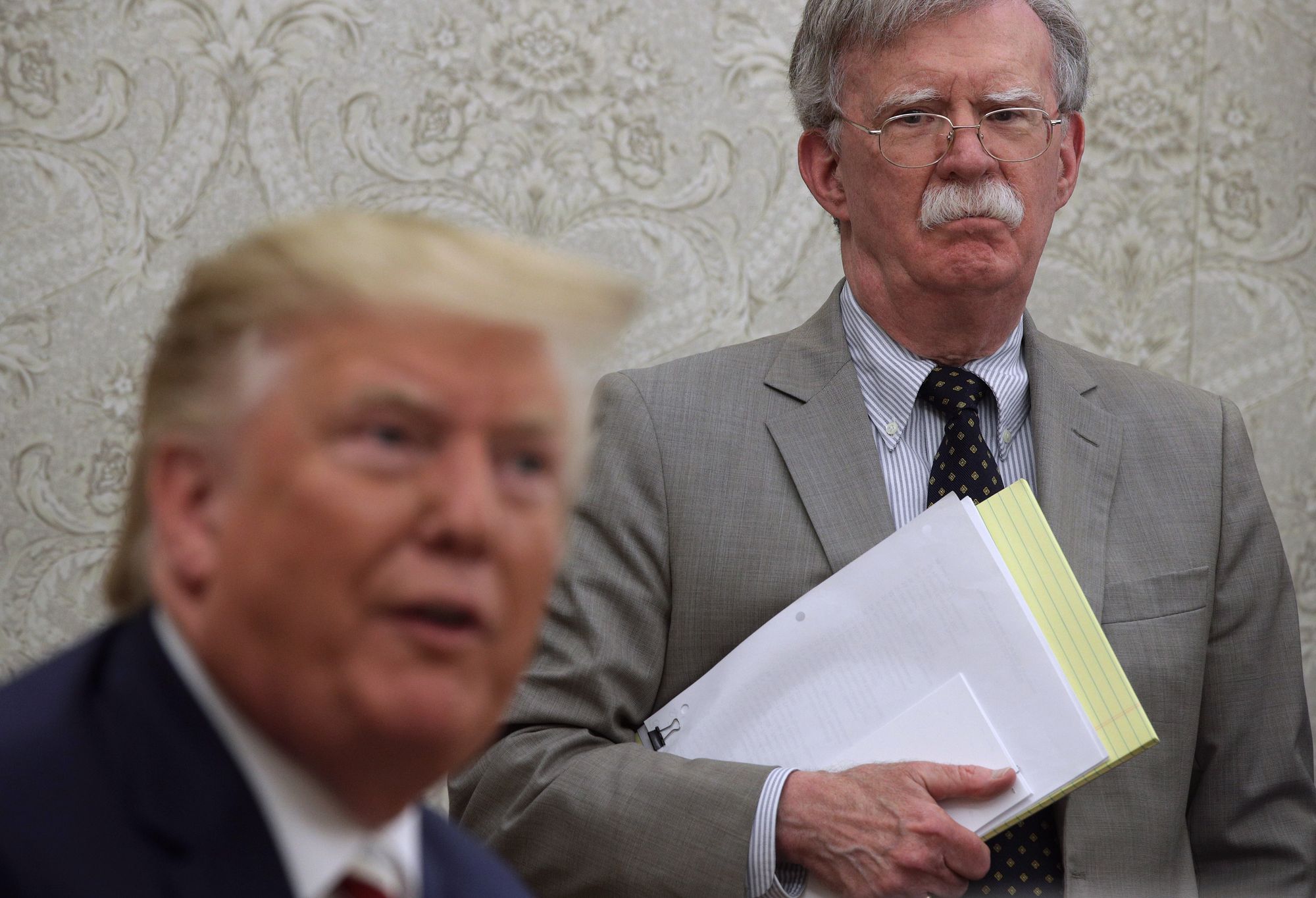 John Bolton (desno) je prije bio savjetnik za nacionalnu sigurnost predsjednika Donalda Trumpa
