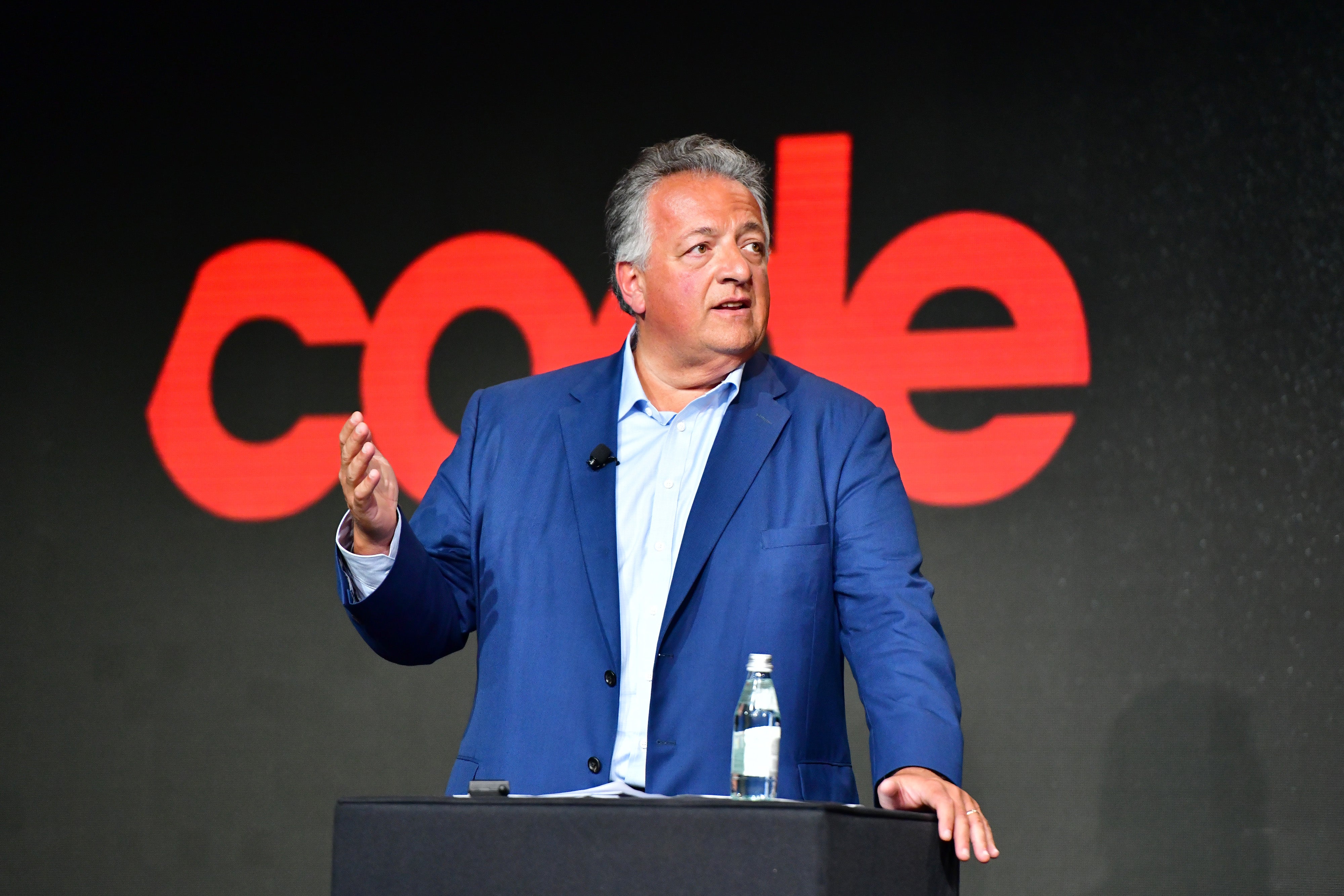 Dr Noubar Afeyan, viđen ovdje na Vox konferenciji 2022. godine, pobjegao je sa Libanonom sa svojom obitelji tijekom građanskog rata 1975. godine