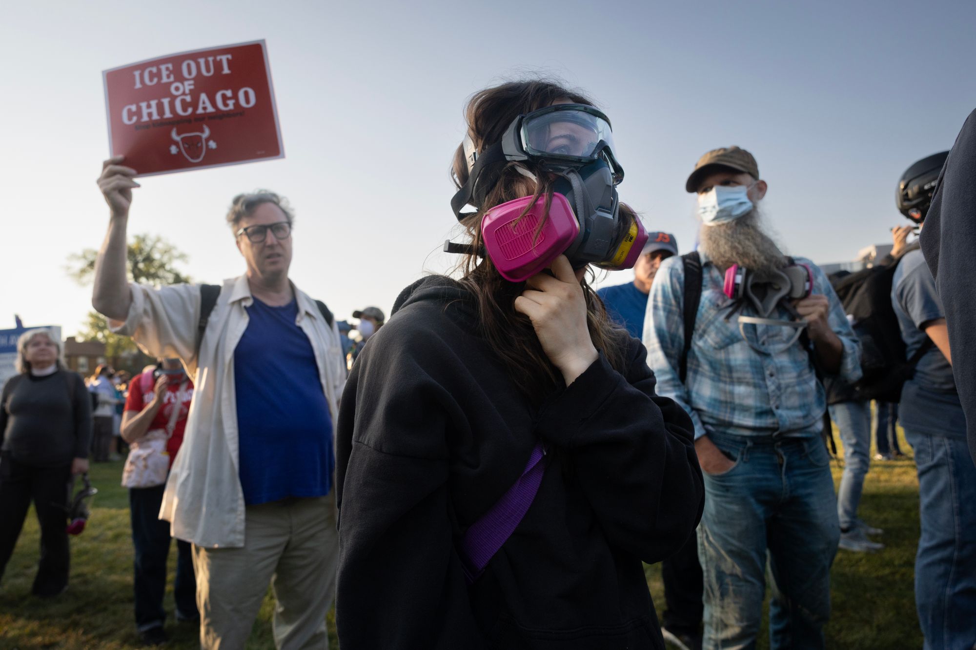 Na putu je za Chicago, rekao je Kristi Noem u subotu, usred prosvjeda protiv ledenih racija