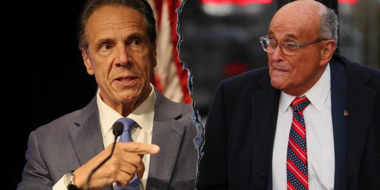 Giuliani saveznici podržavaju Cuomo preko GOP -a Sliwa za gradonačelnika NYC -a