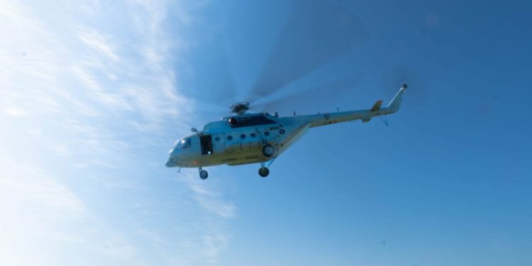 Helikopter HRZ – a hitno prevezao dijete iz Dubrovnika u Split